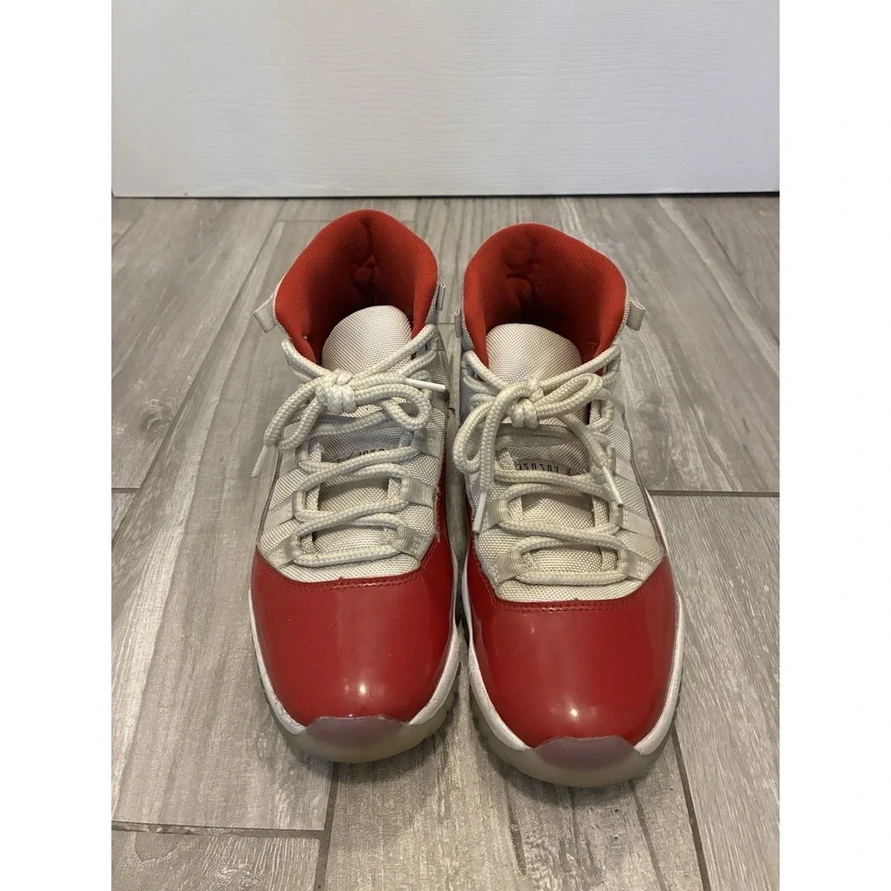Air Jordan 11 Cherry Retro High SZ 11 Men Red White  2022 CT8012-116 PreOwned